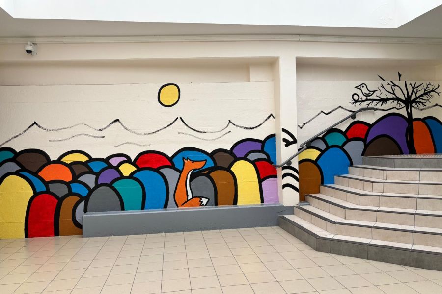 La fresque est terminée !