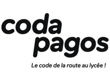 Logo Coda Pagos, préparation au code de la route proposée au lycée