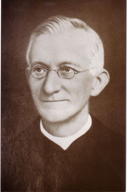 Portrait ancien du Père Dehon, à l'origine de la fondation de Saint-Jean